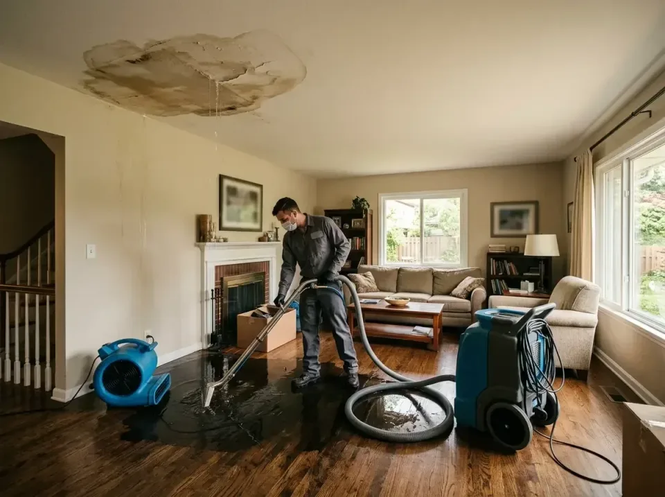 attic-pipe-burst-ceiling-drip-008 — frequently asked questions, Water Damage Restoration & Carpet Care in Carrboro, NC